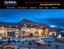 Tablet Screenshot of goglobalrealestate.com